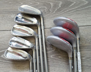 *NEW* RH Cobra Max White Tie X4 50 Ladies Flex Graphite Irons 7-PW+SW, 3 Hybrids