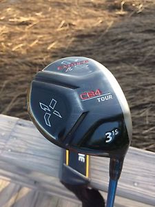 ☀️ PGA Tour Issue Tour Edge Exotics CB4 15* 3 Wood Graphite Design X-Stiff Flex