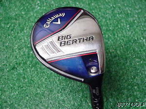 Very Nice Tour Issue Callaway Big Bertha Pro 18 degree 5 Wood Miyazaki 72 X Fle