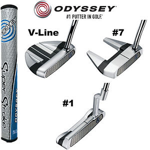 2016 Odyssey Works Versa Putters with SuperStroke 3.0 Choose Style & Length New