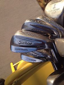 VINTAGE TITLEIST tour Model Forged Golf Clubs 2 to PW + LW 1-3-5 Woods 13 Clubs