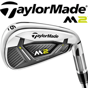 "NEW 2017" TAYLORMADE M2 IRONS 5-SW REGULAR REAX 88 STEEL SHAFTS / LATEST MODEL