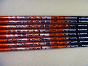 14 New Mitsubishi Kuro Kage 70 Iron Senior Flex Graphite Iron Shafts 370
