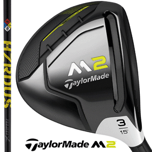 "USED" TAYLORMADE M2 3 WOOD + STIFF FLEX PROJECT X HZDOUS 6.0 SHAFT !!!!!!