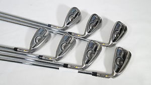 '2016 PING G SERIES Yellow Dot IRONS (5-PW,SW) - AWT 2.0 Steel REGULAR Flex