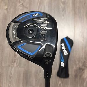 "MINT" PING G SERIES STRETCH 13 DEGREE 3 WOOD / STIFF ALTA 65 SHAFT + HEADCOVER