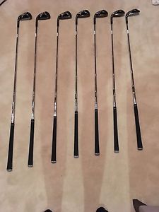 2016 Taylormade M2 Irons LH Left Steel Reg Flex 4-PW