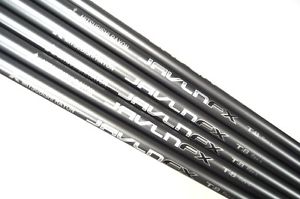 (11) NEW Mitsubishi Rayon JAVLNFX Ti8 Stiff Flex GRAPHITE IRON SHAFTS .370 JAVLN