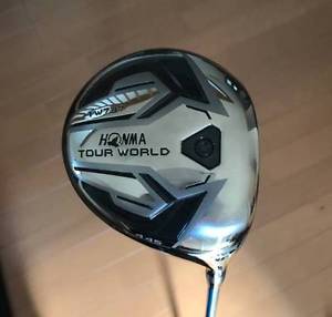 [USED] HONMA GOLF JAPAN TOUR WORLD TW737 445 DRIVER VIZARD EX-Z55 1W 10.5 deg S
