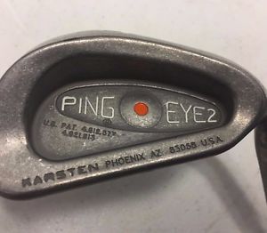 1984 PING Eye 2 Plus-No-Plus Orange Dot Iron Set 3-PW Golf Club Irons New In Box