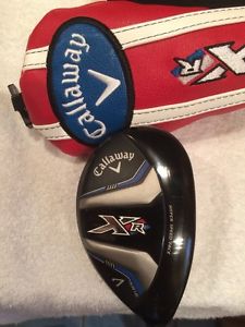 *NICE* Callaway XR16 OS 7H 7 Hybrid 31* Stock Fubuki Senior + HC