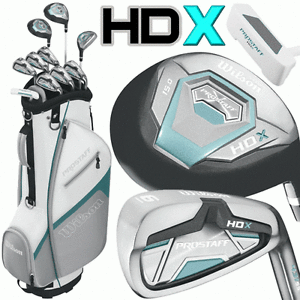 "NEW 2017" WILSON PROSTAFF HDX LADIES COMPLETE GOLF SET + CART BAG +FREE GIFT !!