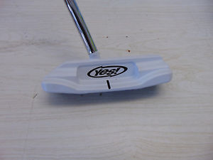 "Rare" Yes Pippi Tour Center Shaft Tour Issue White Putter 34"