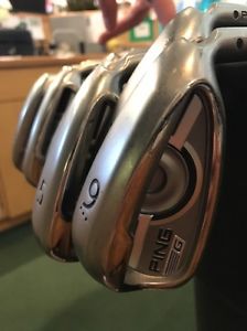 *GREAT CONDITION* RH Ping G Series Iron Set 4-9 UW, PW (8 Clubs)