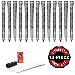 Golf Pride Decade  MCC Plus4 Standard Grip GRAY, GP102-13, regrip kit, clamp image 1