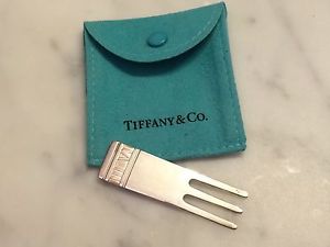 Tiffany & Co Sterling Silver Atlas Golf Divot Repairer Tool