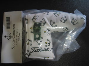 Scotty Cameron 2014 Dancing Micro Crowns Masters BLADE Putter Cover 1/500 RARE image 1
