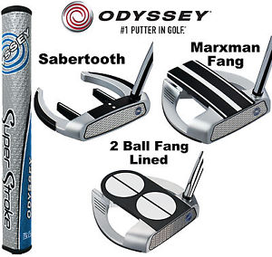 2016 Odyssey Works Versa Putters with SuperStroke 3.0 Choose Style & Length New