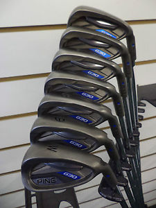 1 ROUND FROM NEW, MINT see pics PING G30 IRONS 4-PW STIFF we'll value your irons