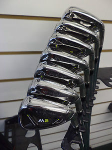 2 ROUNDS,FULL NEW CLUB WARRANTY,2017 TAYLORMADE M2 IRONS 4-PW we'll value yours