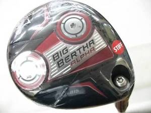 [UNUSED] CALLAWAY GOLF JAPAN BIG BERTHA ALPHA FAIRWAY WOOD Carbon 5W 18 deg S