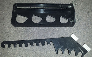 10 SETS BLACK GOLF CLUB DISPLAY RACK FOR RETAIL SHOP HARDWARE INCLUDED