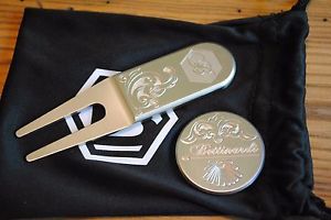 BETTINARDI TOURSTOCK DASS HAND ENGRAVED SCROLL DIVOT TOOL AND BALL MARKER SET