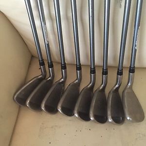 WOMENS TAYLORMADE RAC OS  IRONS GRAPHTE 4-SW L UG 65 Flex