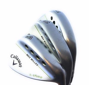 * CALLAWAY * MD3 WEDGE SET | 50° 54° 60° WEDGE FLEX SHAFT | MULTI COMPOUND GRIPS