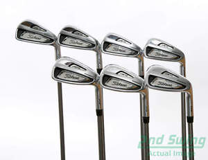 Titleist 714 AP2 Iron Set 4-PW Aerotech SteelFiber i110cw X-Stiff Right 38.75 in