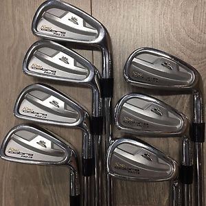 "USED" KING COBRA PRO CB FORGED 4-PW IRONS / DYNAMIC GOLD S300 STEEL / MINT !!