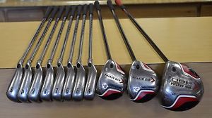 2006 Callaway Big Bertha Driver + 4-PW Irons 3 & 5 Wood Golf Club Set (10 Clubs)